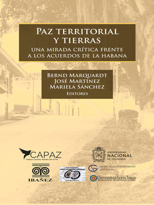 cover image of Paz territorial y tierras